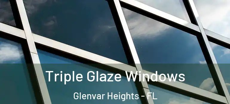  Triple Glaze Windows Glenvar Heights - FL